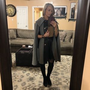 Sportmax poncho cape